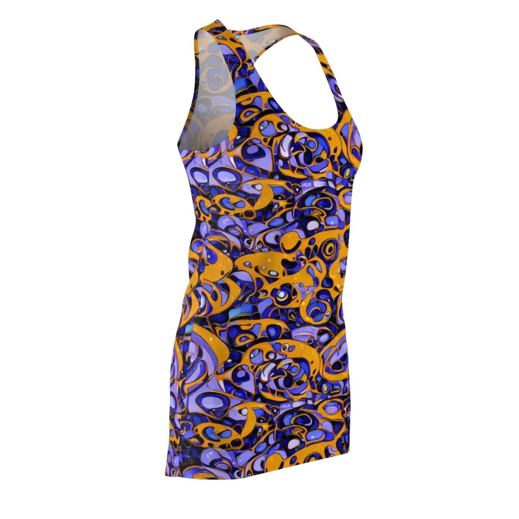 Psychedelic Alloy on Racerback Dress — Front Side