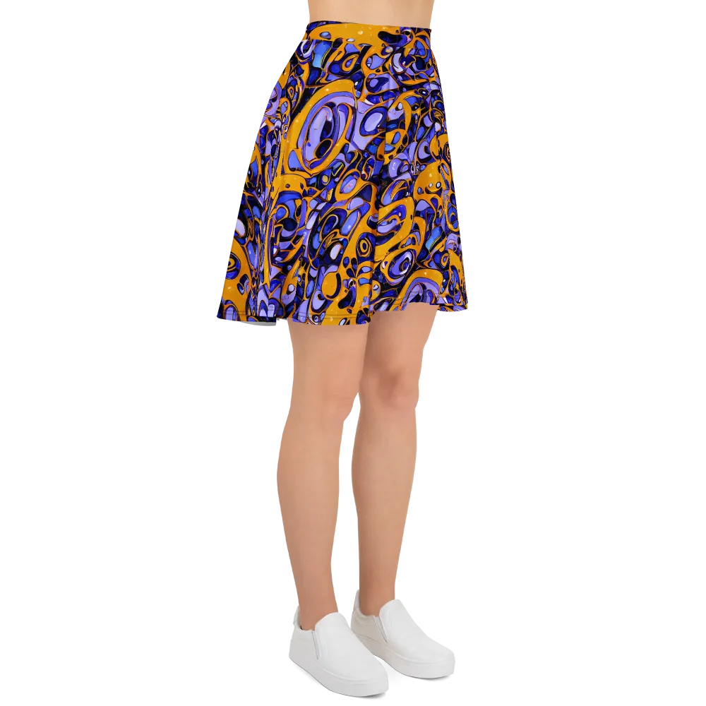 Psychedelic Alloy on Skater Skirt — Right