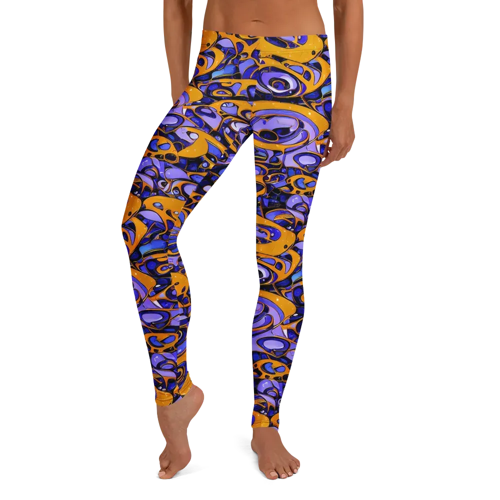Psychedelic Alloy on Leggings — Front