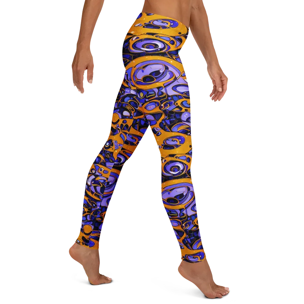 Psychedelic Alloy on Leggings — Right