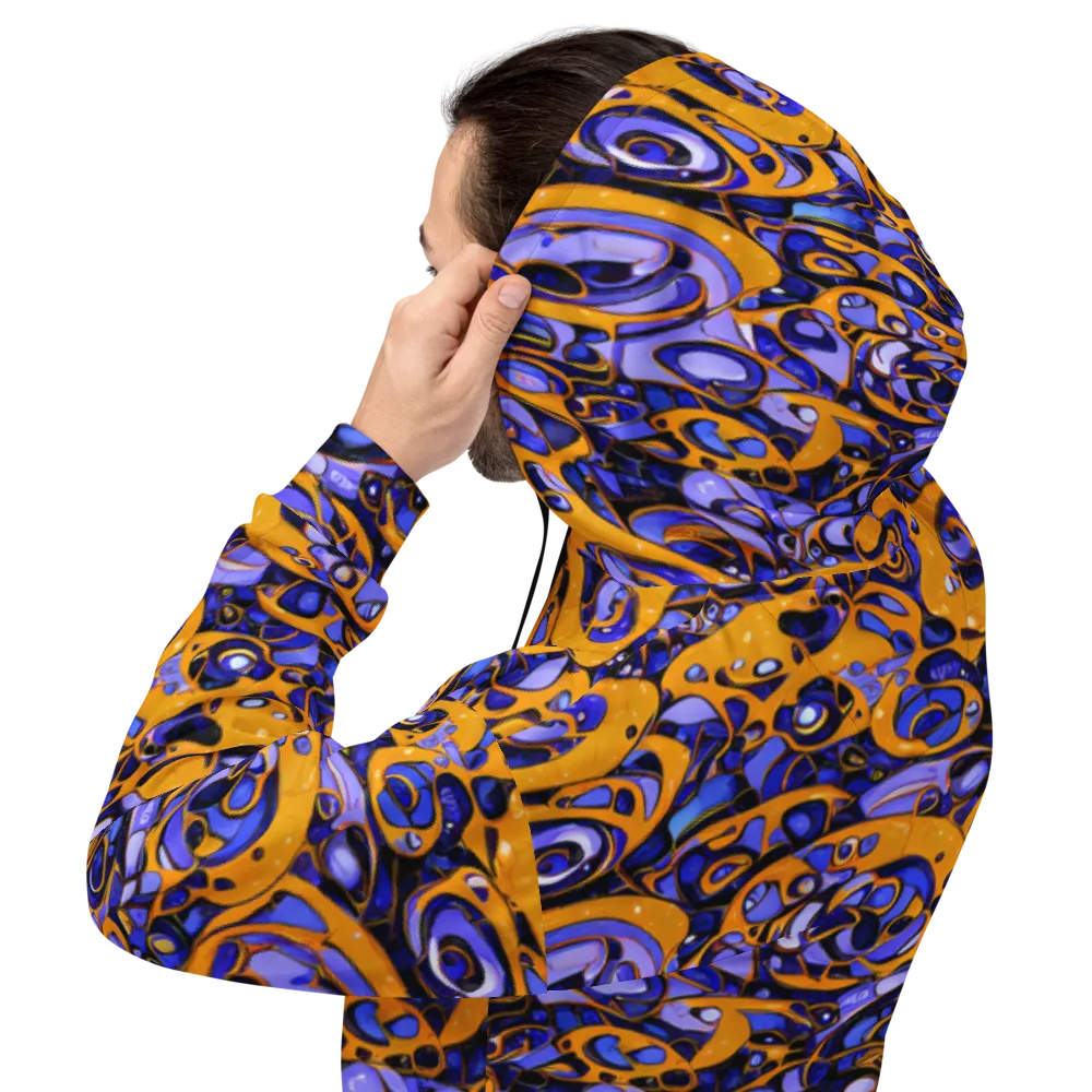 Psychedelic Alloy on Hoodie — Back