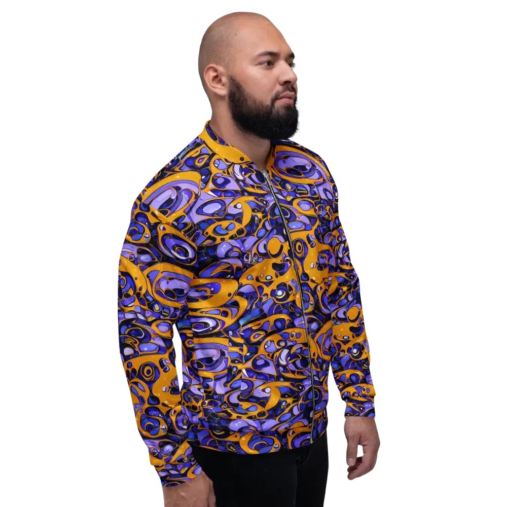 Psychedelic Alloy on Bomber Jacket — Right