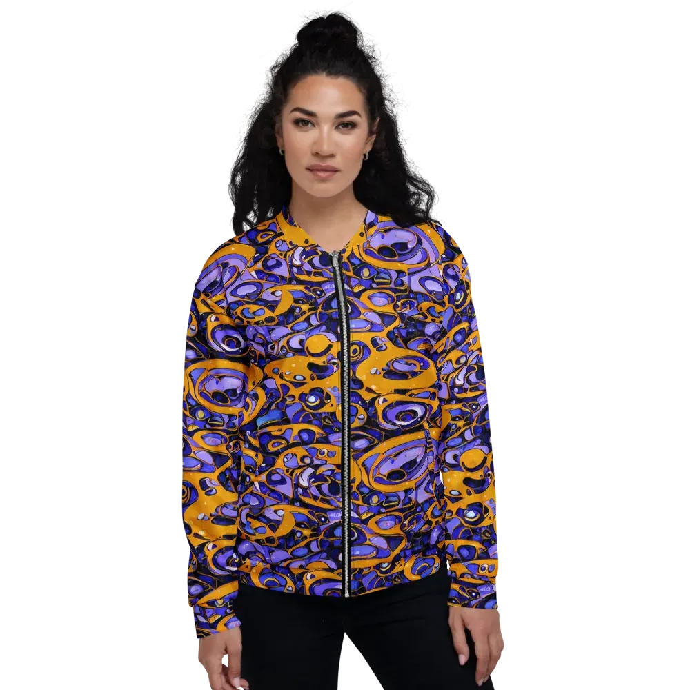Psychedelic Alloy on Bomber Jacket — Front