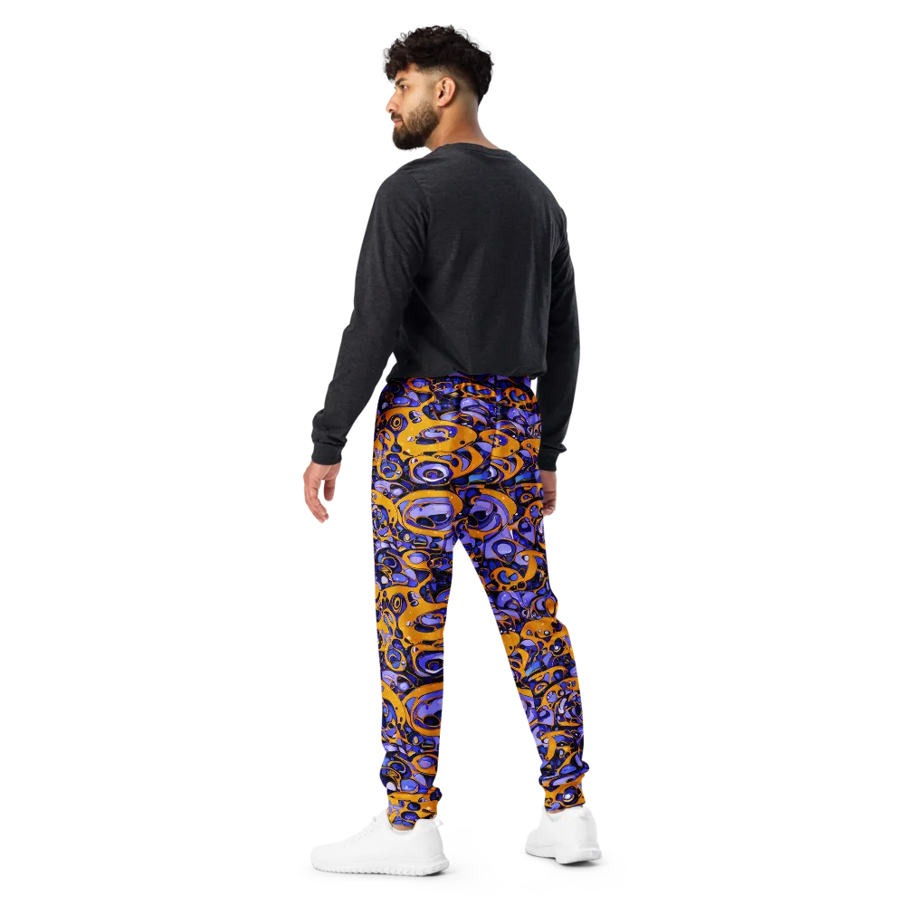 Psychedelic Alloy on Men's Joggers — Back