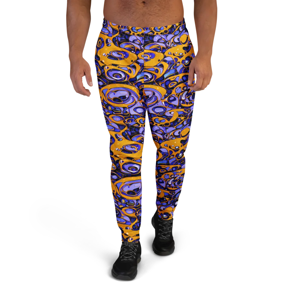 Psychedelic Alloy on Men's Joggers — Front