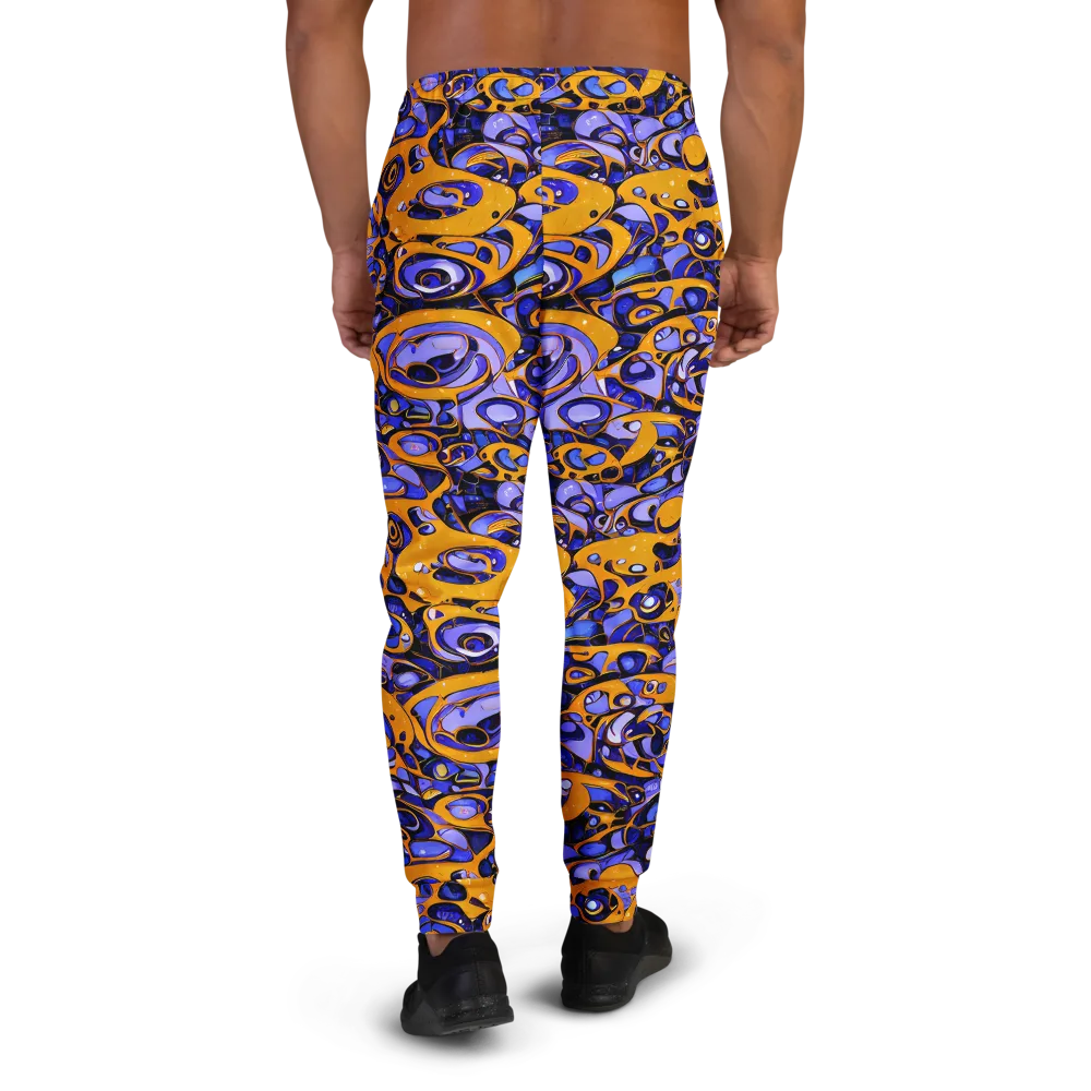 Psychedelic Alloy on Men's Joggers — Back