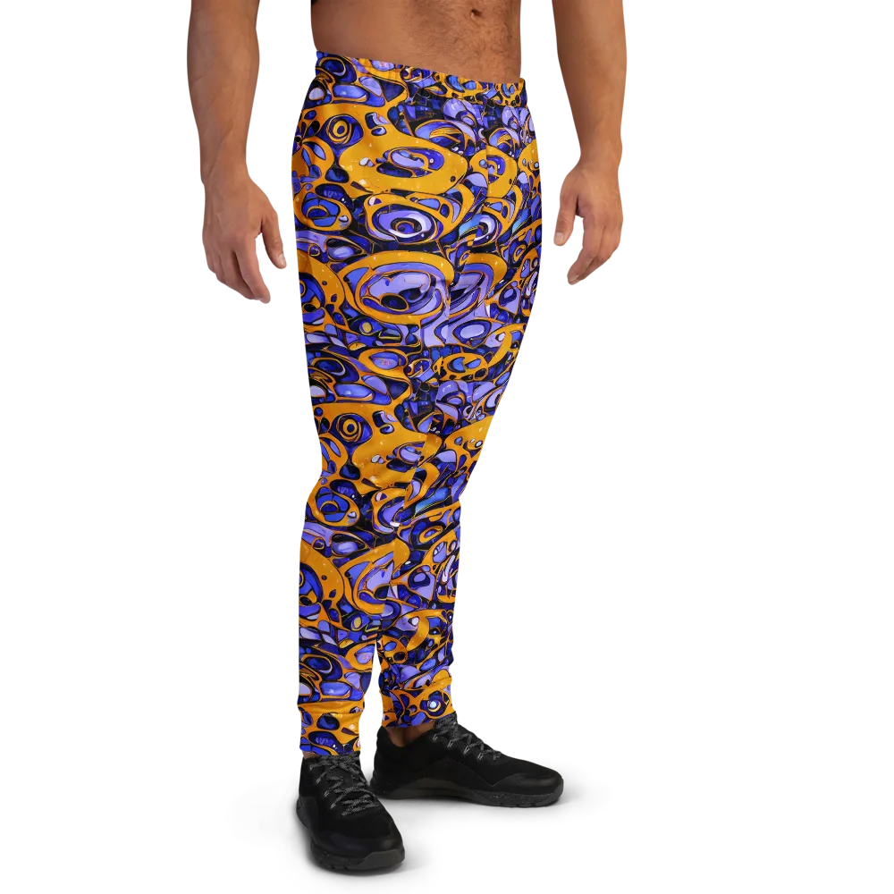 Psychedelic Alloy on Men's Joggers — Right
