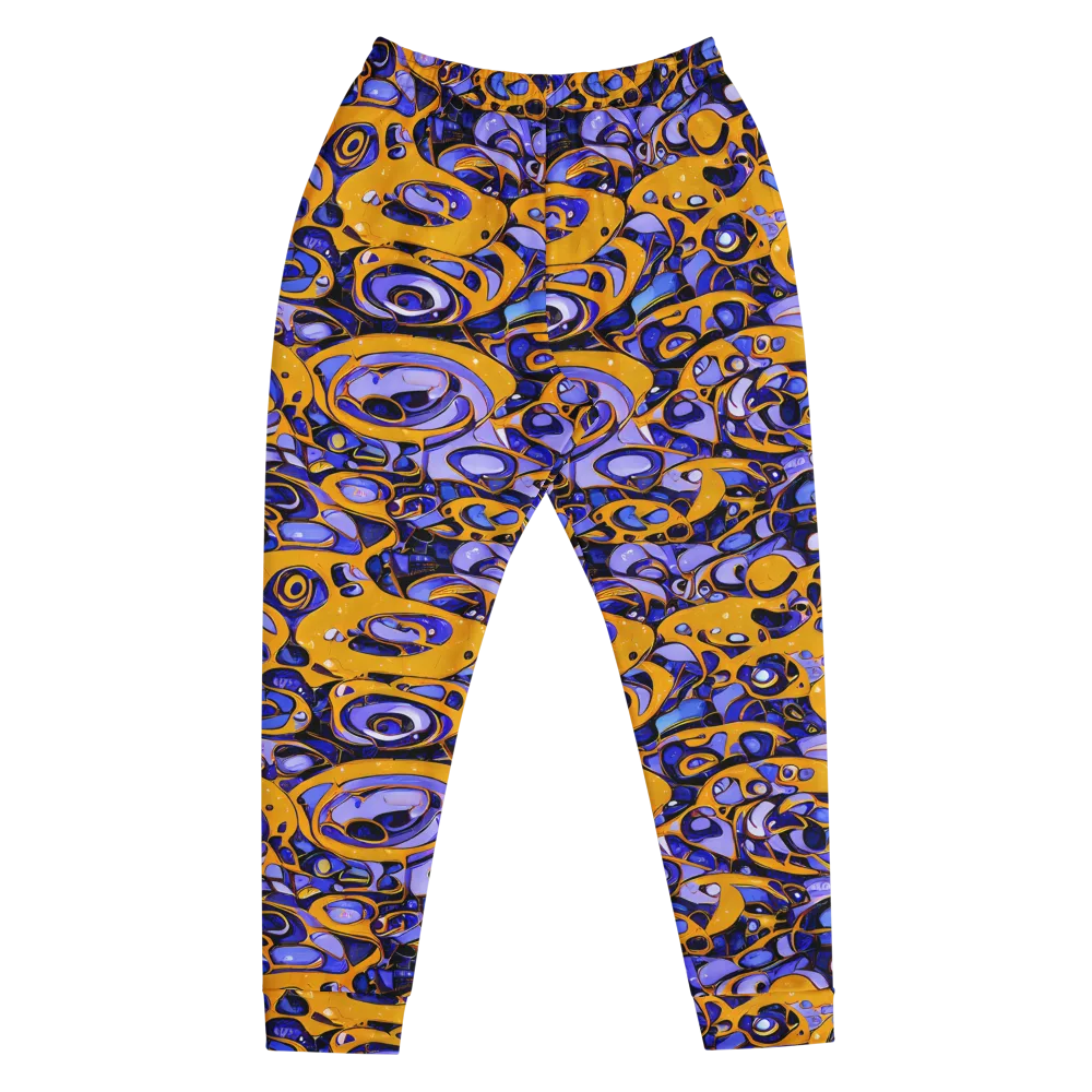 Psychedelic Alloy on Men's Joggers — Front