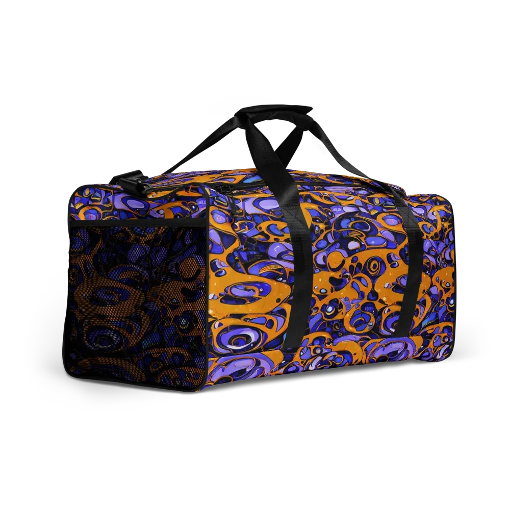 Psychedelic Alloy on Duffle Bag — Right Front