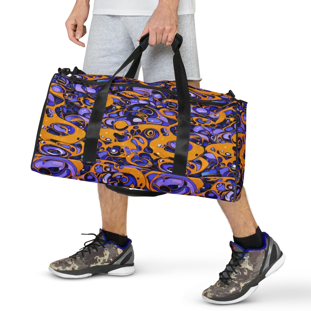 Psychedelic Alloy on Duffle Bag — Front