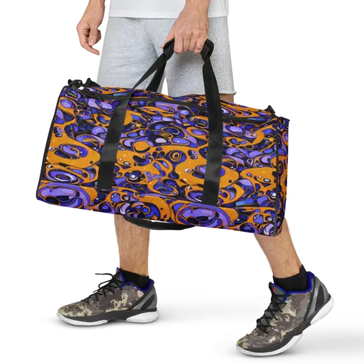 Psychedelic Alloy on a Duffle Bag