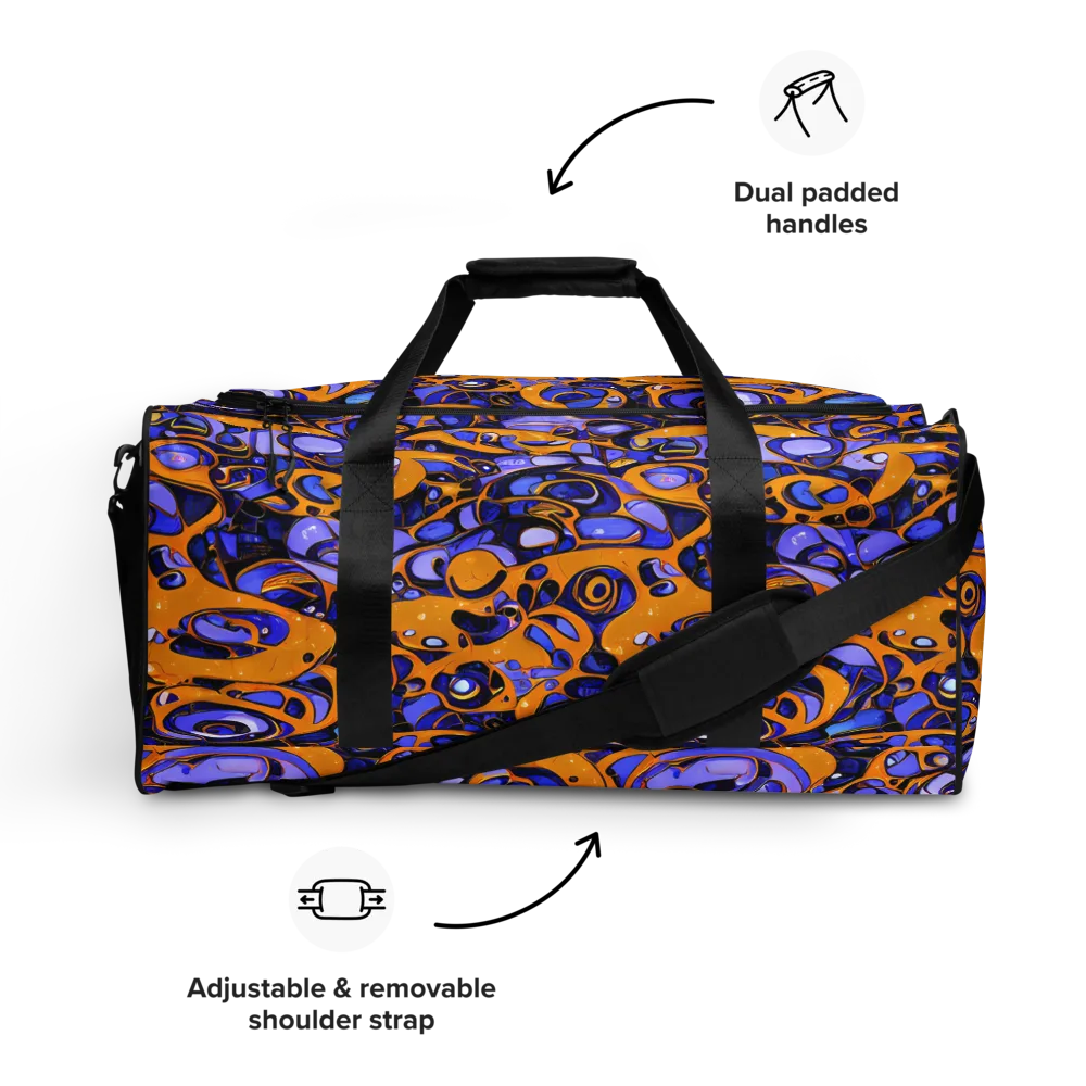 Psychedelic Alloy on Duffle Bag — Front