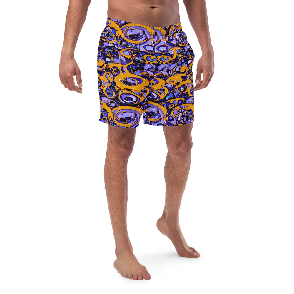 Psychedelic Alloy on Swim Trunks — Front