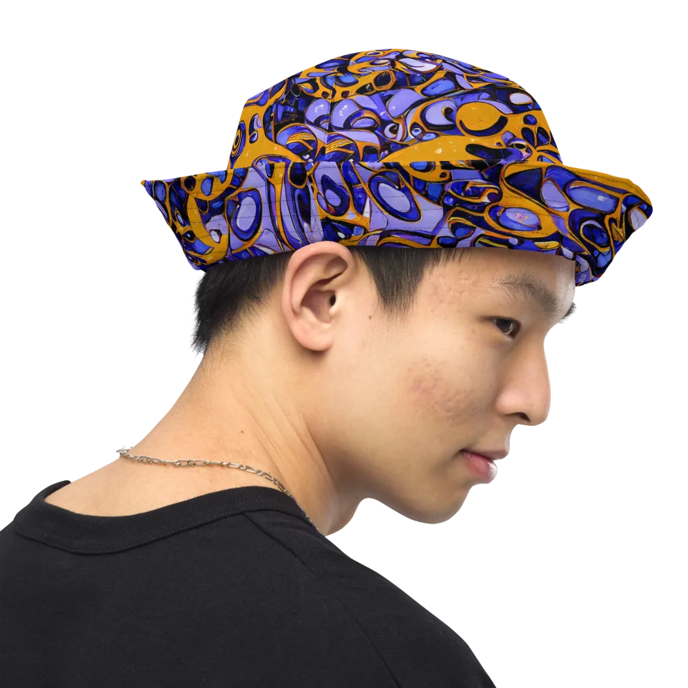 Psychedelic Alloy on Reversible Bucket Hat — Right Outside