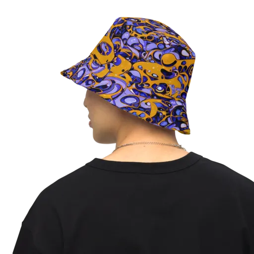 Psychedelic Alloy on a Reversible Bucket Hat