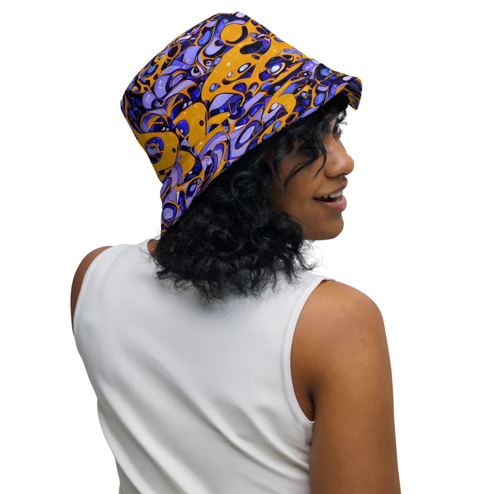 Psychedelic Alloy on Reversible Bucket Hat — Right Outside