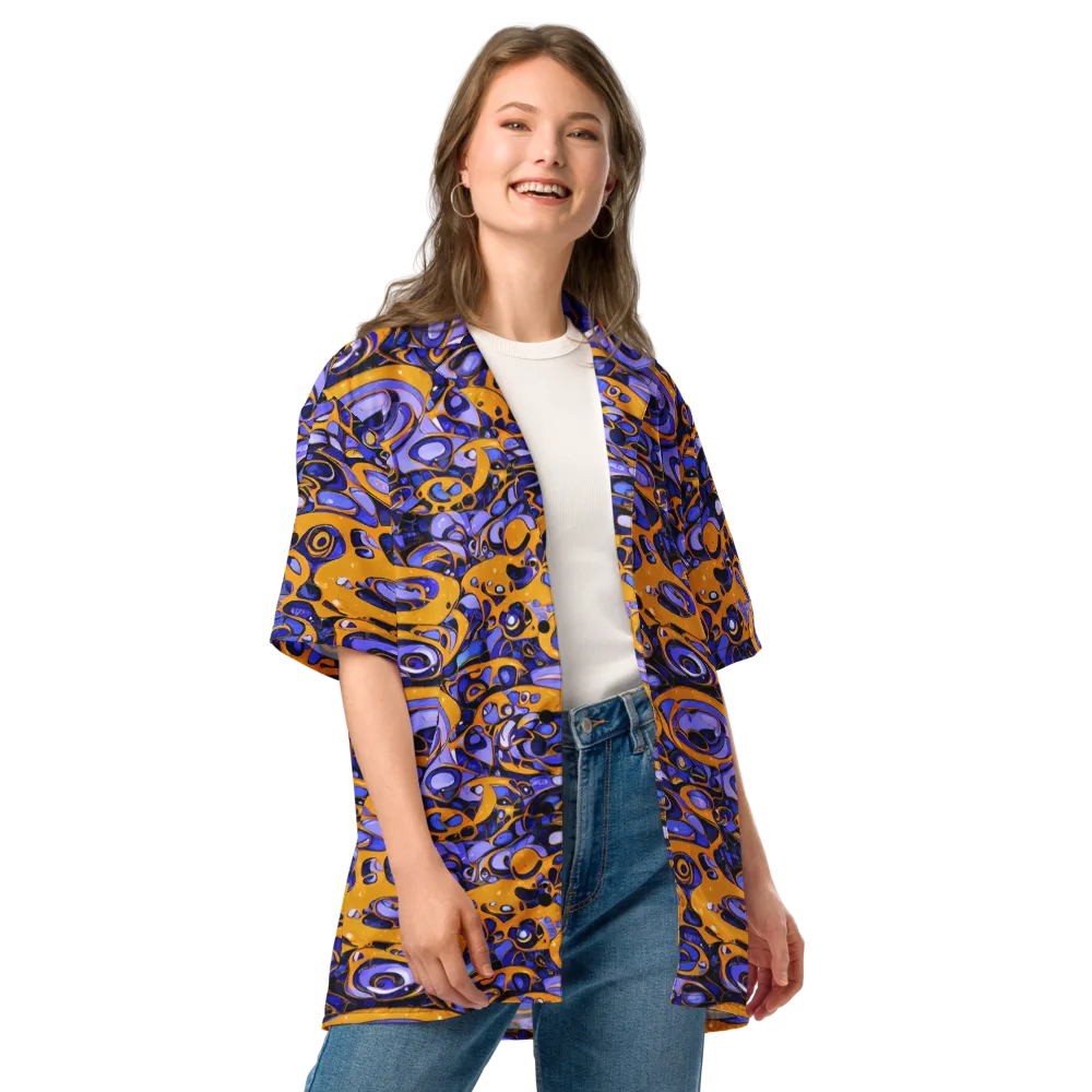 Psychedelic Alloy on Button Shirt — Front