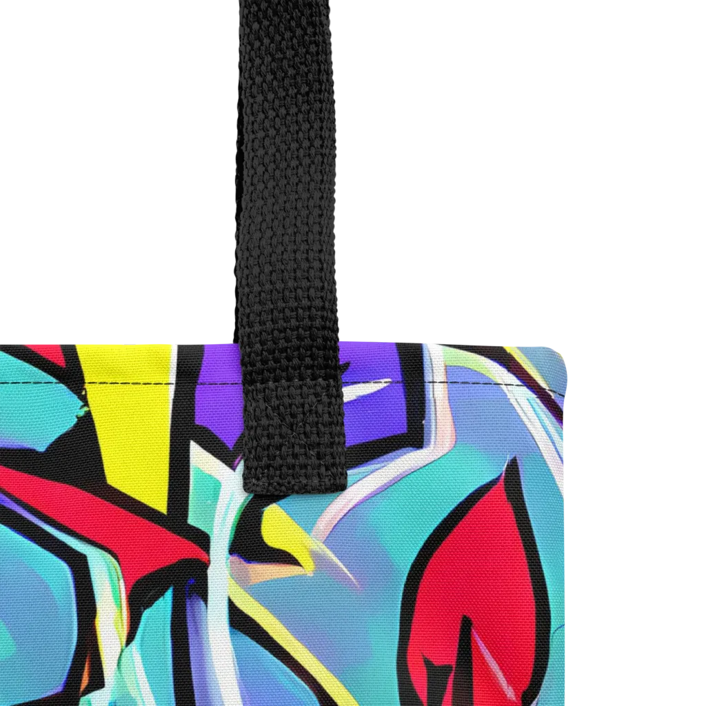 Neon Turbulence on Tote Bag — Product details