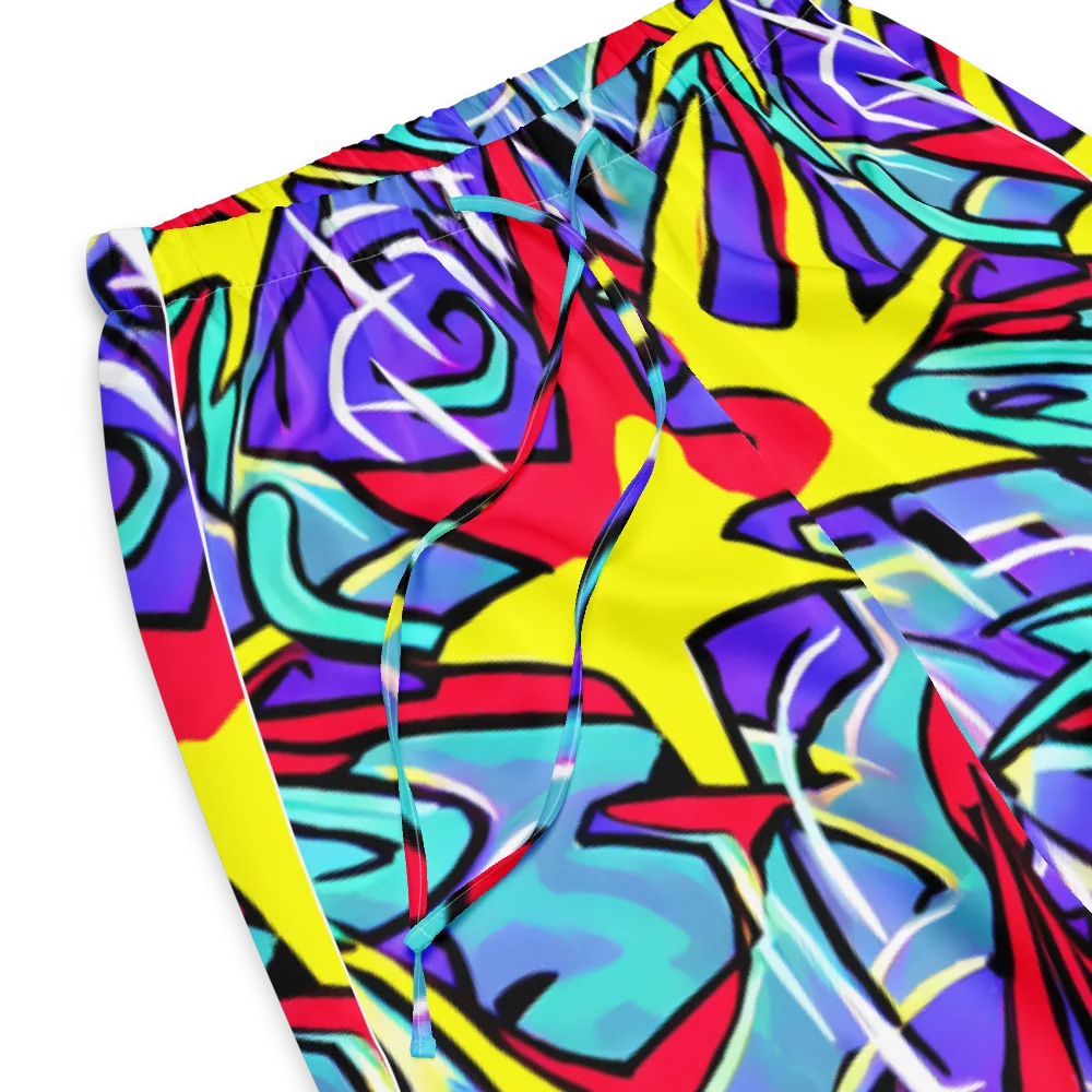 Neon Turbulence on Women's Pajama Pants — Product details