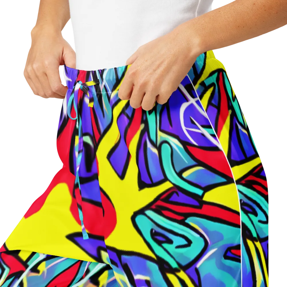 Neon Turbulence on Women's Pajama Pants — Product details