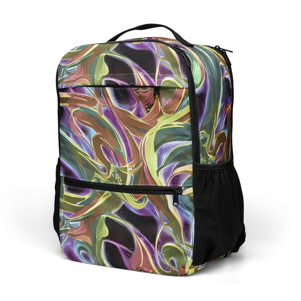Electric Guava on Utility Backpack — Left Front