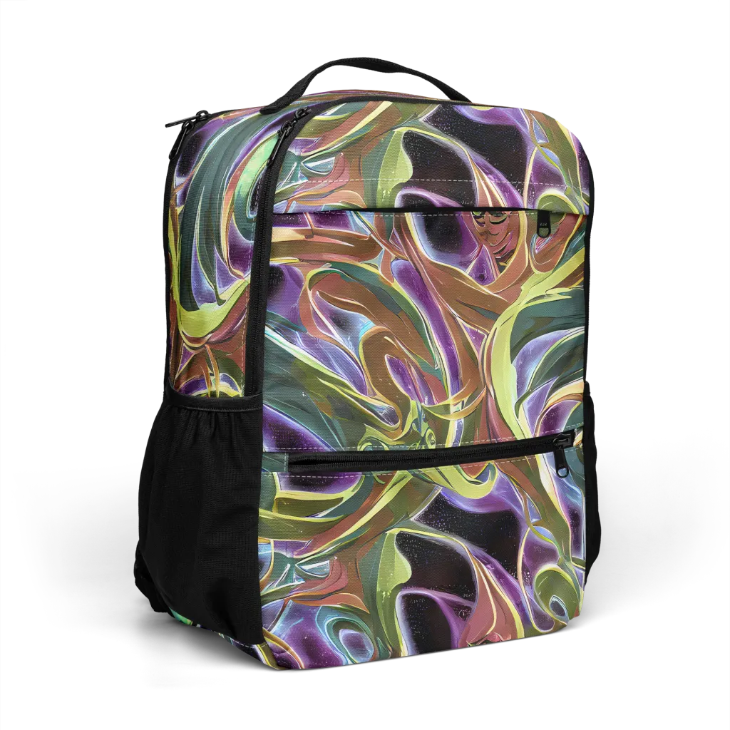 Electric Guava on Utility Backpack — Right Front
