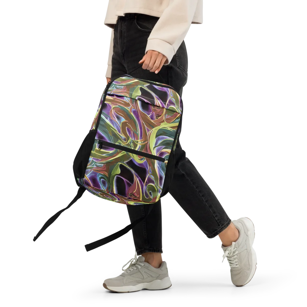 Electric Guava on Utility Backpack — Front