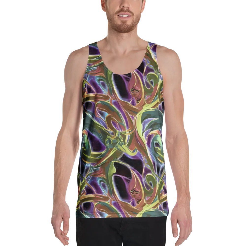 Electric Guava on Men's Tank Top — Front