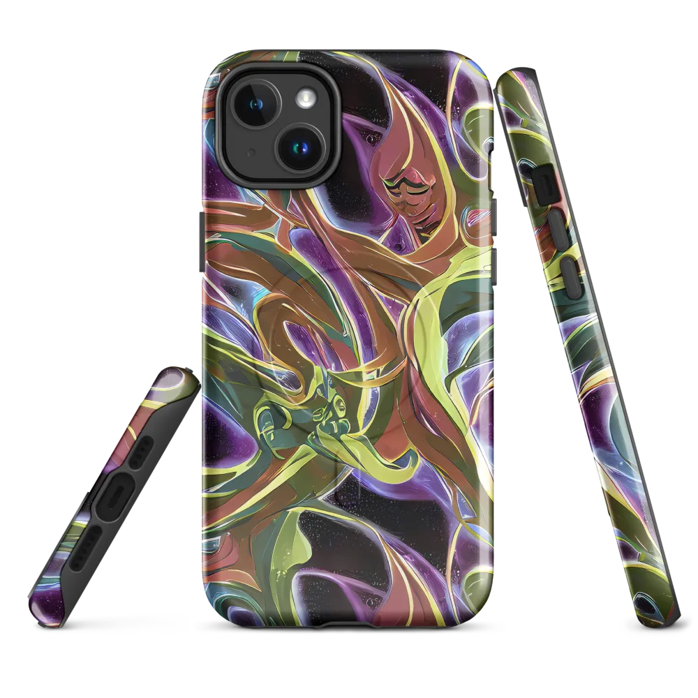 Electric Guava on MagSafe Tough Case for iPhone® — Front