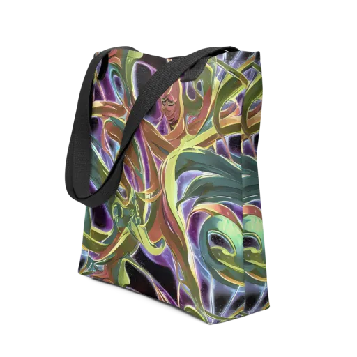 Electric Guava on a Tote Bag