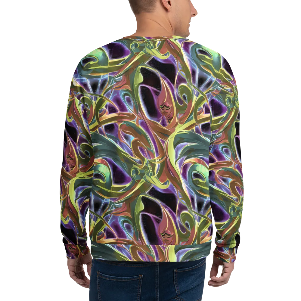 Electric Guava on Sweatshirt — Back
