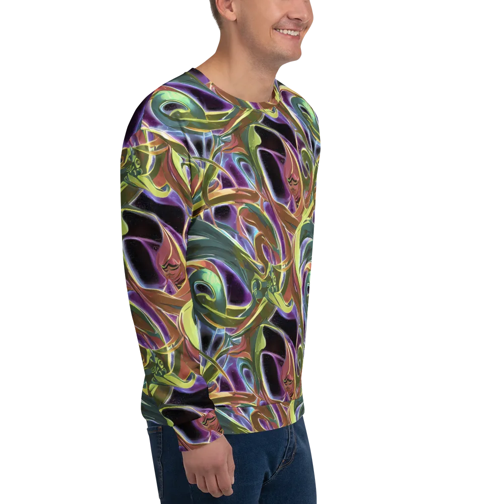 Electric Guava on Sweatshirt — Right Front