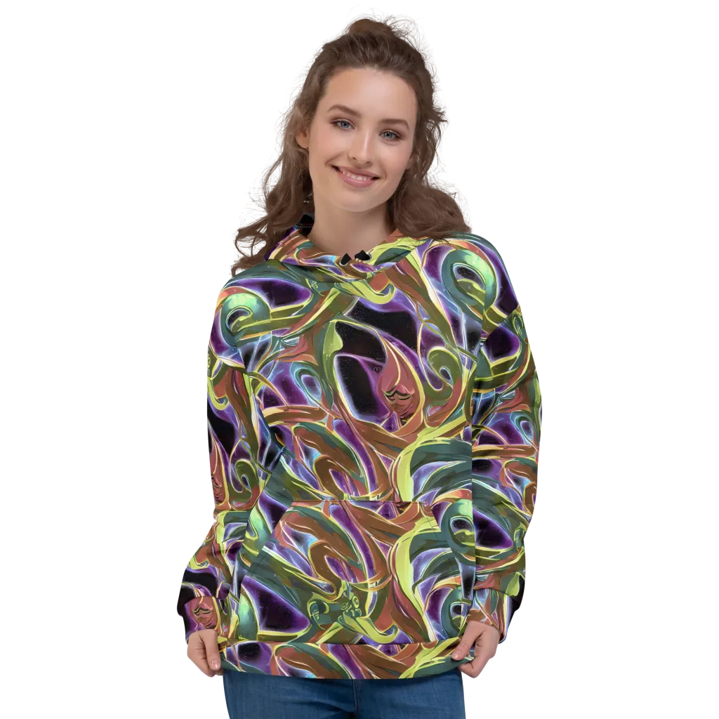 Electric Guava on Hoodie — Front