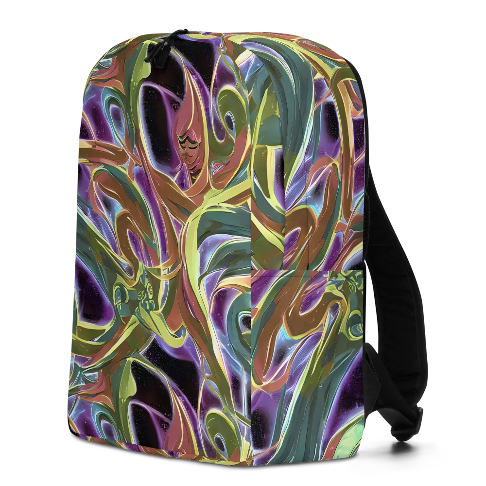 Electric Guava on Minimalist Backpack — Left