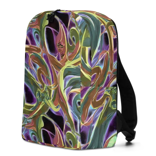 Electric Guava on a Minimalist Backpack