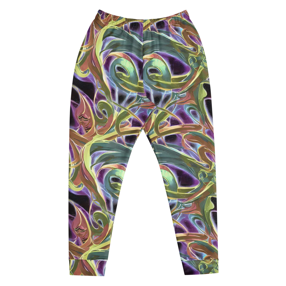 Electric Guava on Men's Joggers — Front