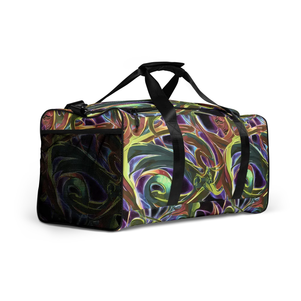 Electric Guava on Duffle Bag — Right Front