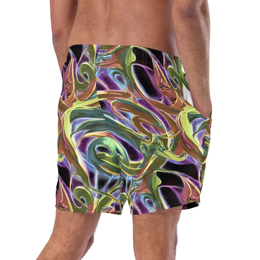 Electric Guava on Swim Trunks — Right Back