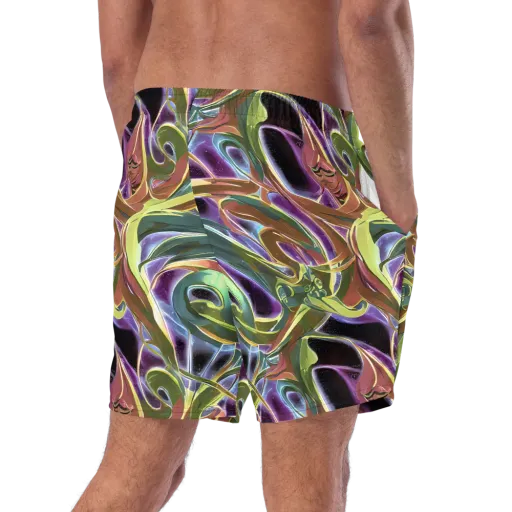 Electric Guava on a Swim Trunks