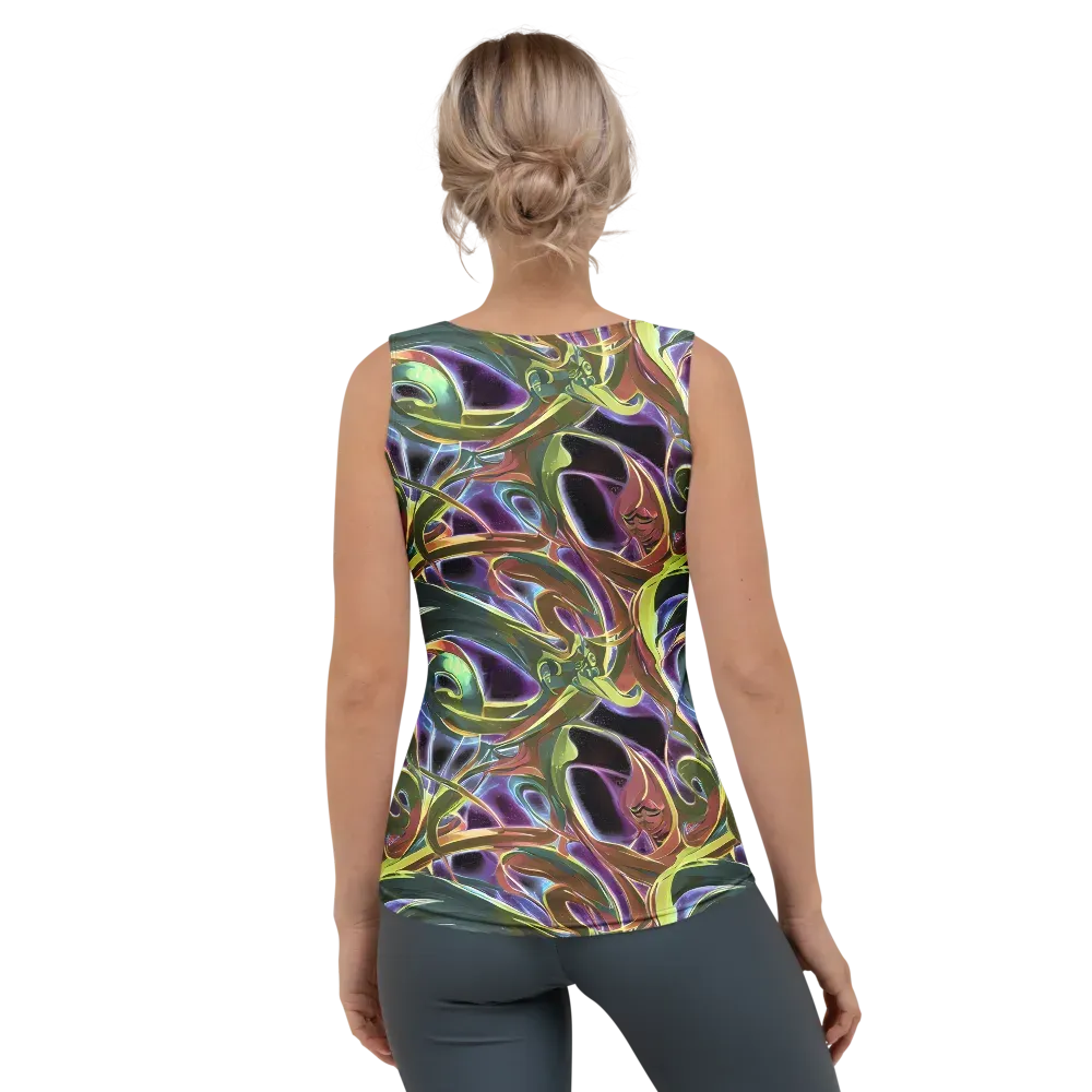 Electric Guava on Women's Tank Top — Back
