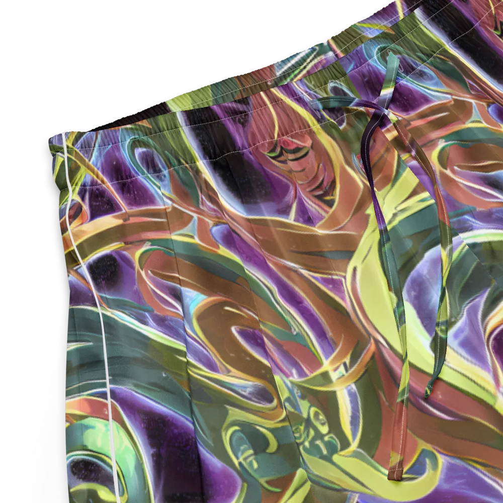 Electric Guava on Women's Pajama Shorts — Product details