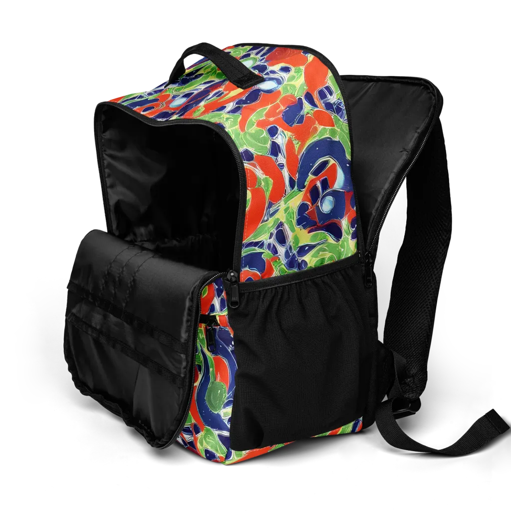 Neon Riviera on Utility Backpack — Product details 2