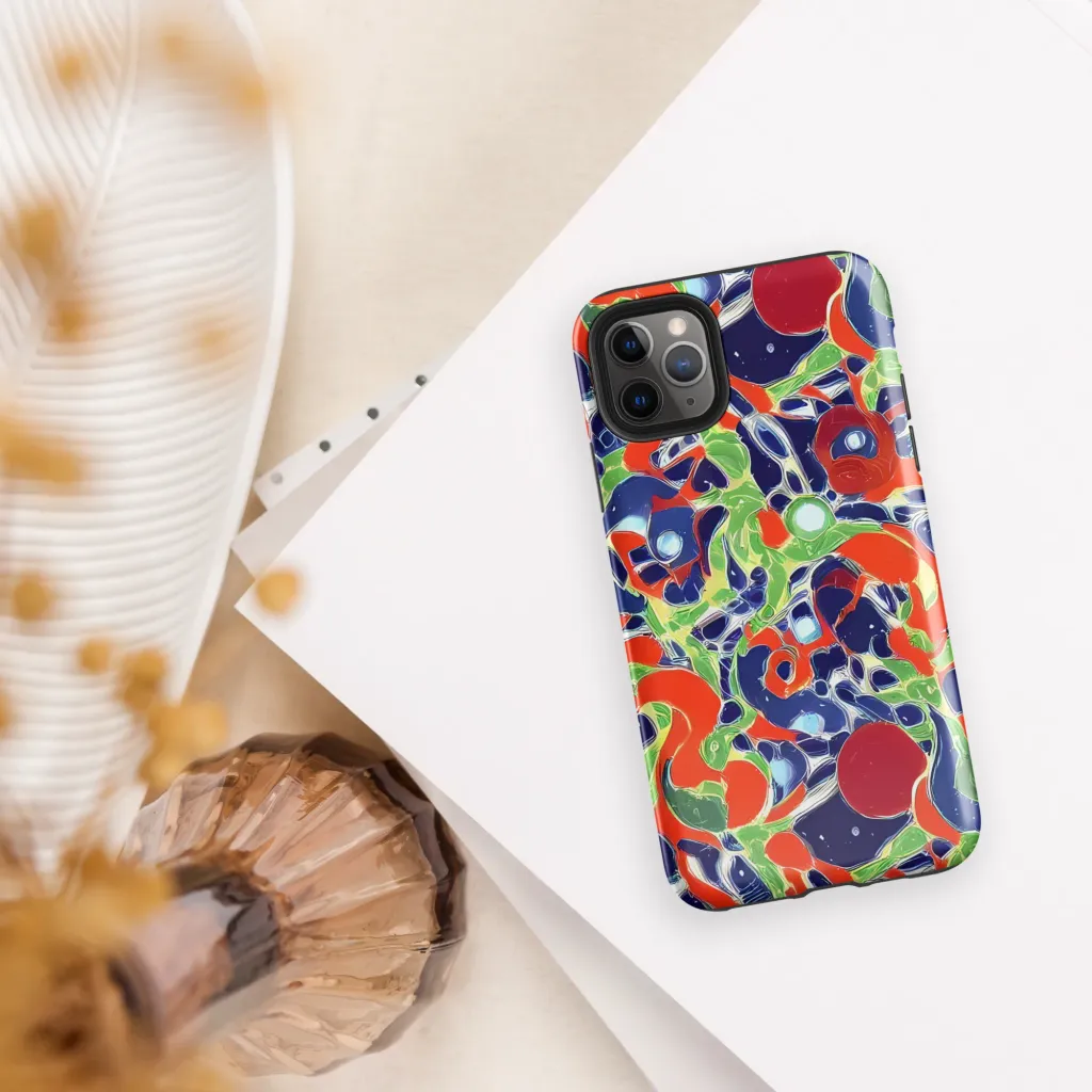 Neon Riviera on Tough Case for iPhone® — Front