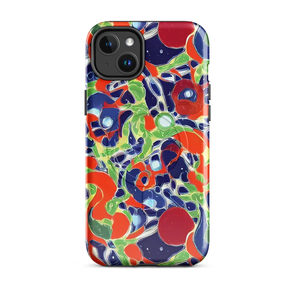 Neon Riviera on MagSafe Tough Case for iPhone® — Front