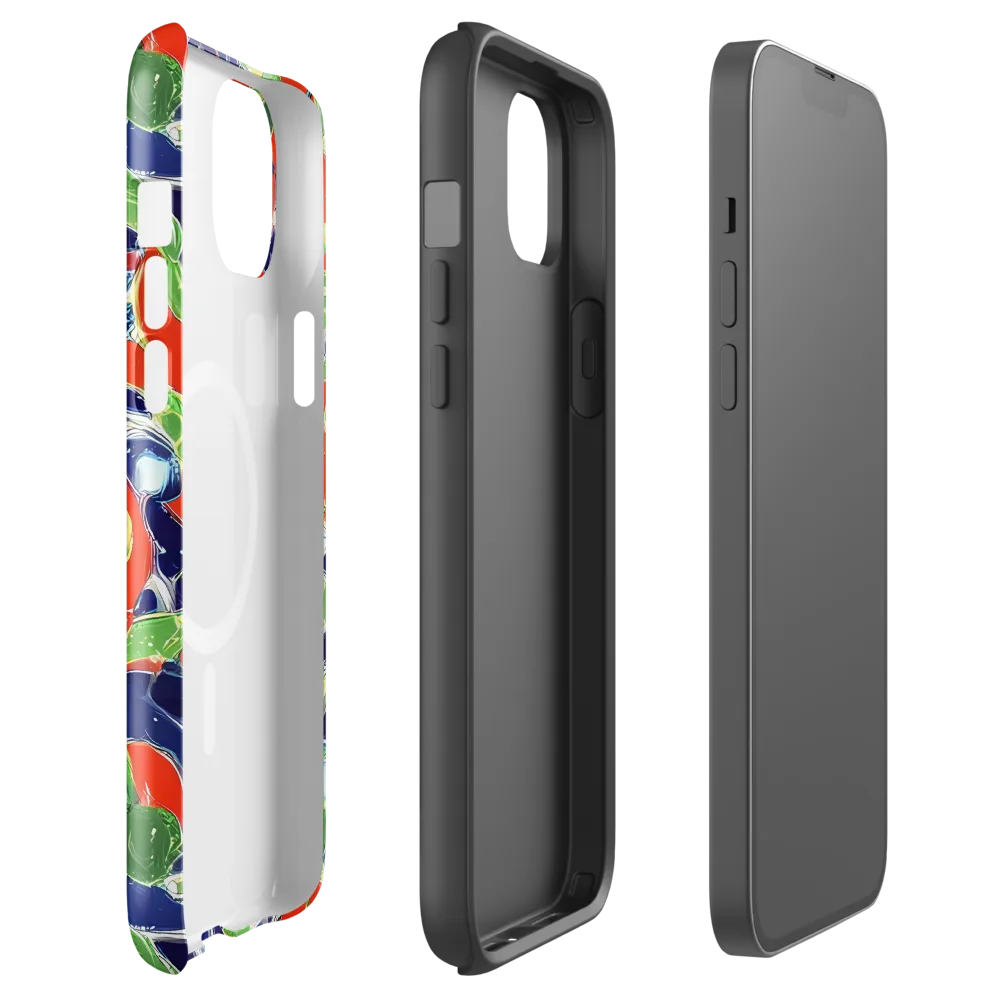 Neon Riviera on MagSafe Tough Case for iPhone® — Front