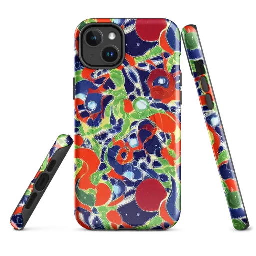 Neon Riviera on a MagSafe Tough Case for iPhone®