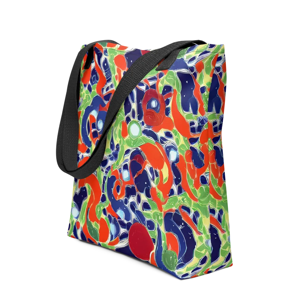 Neon Riviera on Tote Bag — Front
