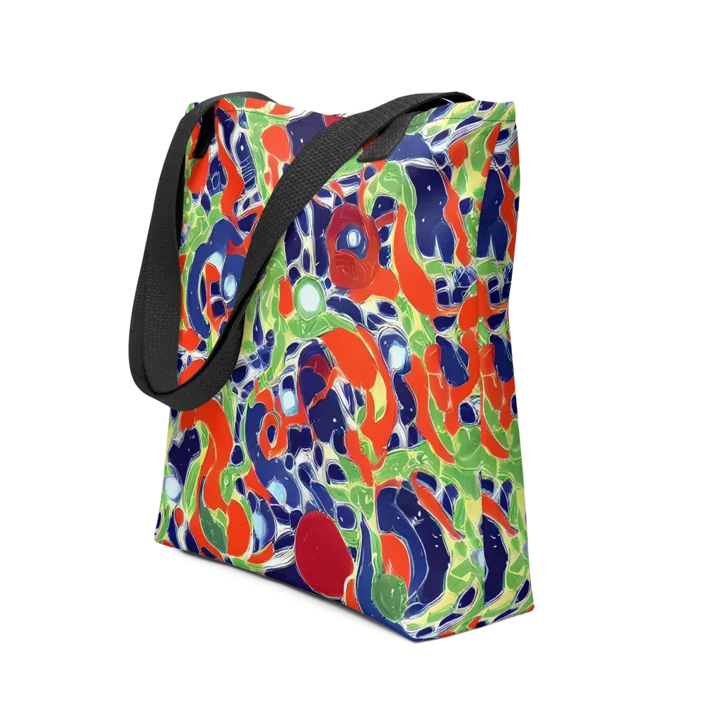 Neon Riviera on Tote Bag — Front