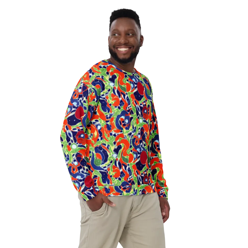 Neon Riviera on Sweatshirt — Front