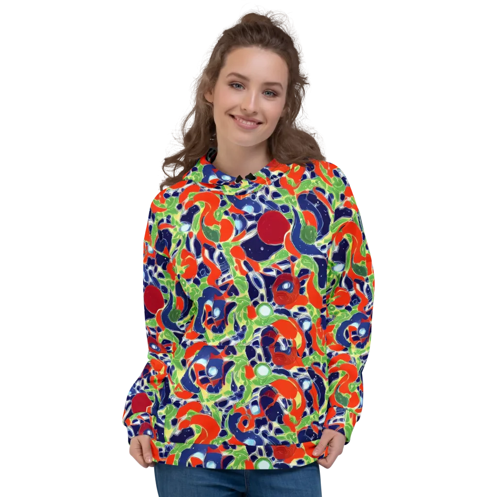 Neon Riviera on Hoodie — Front